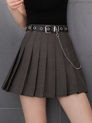 Load image into Gallery viewer, Pleated Mini Skirt
