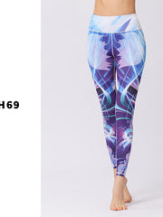 Load image into Gallery viewer, Printed Fitness Yoga Leggings
