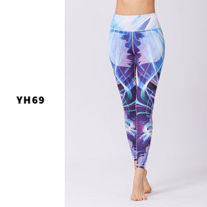 Printed Fitness Yoga Leggings
