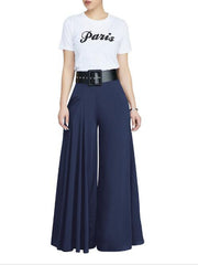 Load image into Gallery viewer, Loose Stretch High Waist Wide Leg  Pants
