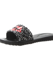 Load image into Gallery viewer, Lip Rhinestone Sandals
