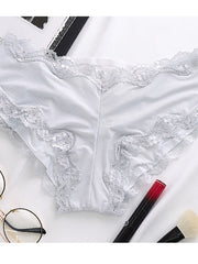 Load image into Gallery viewer, Ice silk lace panties
