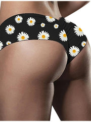 Load image into Gallery viewer, Sexy Cheeky Booty Shorts Floral Print
