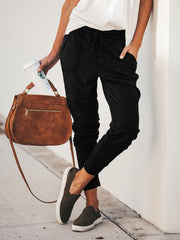 Load image into Gallery viewer, Elastic Drawstring Joggers 
