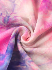 Load image into Gallery viewer, Tie-dyed zip top trousers
