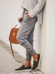 Load image into Gallery viewer, Elastic Drawstring Joggers 
