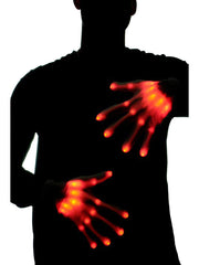 Load image into Gallery viewer, LED Skeleton Hand Gloves
