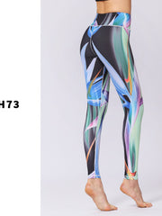 Load image into Gallery viewer, Printed Fitness Yoga Leggings

