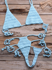 Load image into Gallery viewer, Sexy Hand Woven Beach Bikini Sexy Swimsuit
