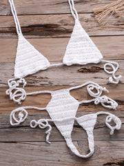 Load image into Gallery viewer, Sexy Hand Woven Beach Bikini Sexy Swimsuit
