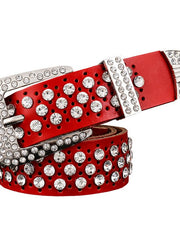 Load image into Gallery viewer, Rhinestone Leather 
