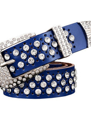 Load image into Gallery viewer, Rhinestone Leather 
