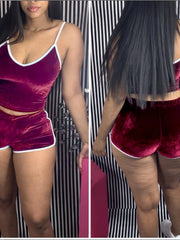 Load image into Gallery viewer, Super Soft Velvet Two-Piece Outfit
