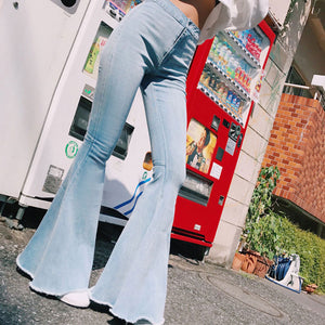  Slim Bell-bottoms Jeans