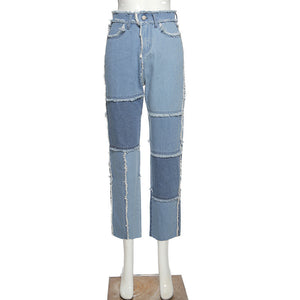 Vintage Patchwork Jeans