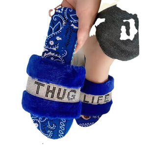 Thug Life Slippers