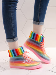 Load image into Gallery viewer, Colorful Ankle Boots

