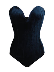 Load image into Gallery viewer, Velvet Bodysuit
