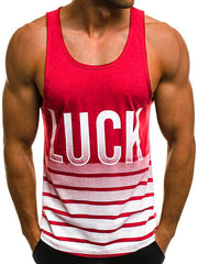 Load image into Gallery viewer, LUCK Print Tank Top
