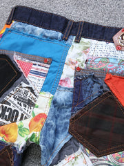 Load image into Gallery viewer, Patches Denim Jeans
