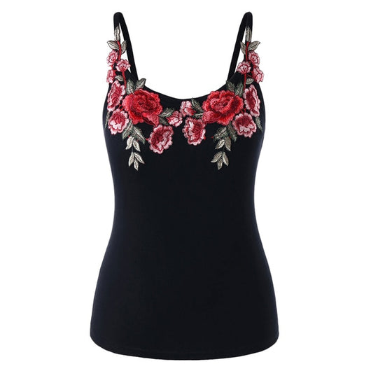 Embroidery Tank Top