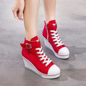 High-top Women Canvas Style Shoes