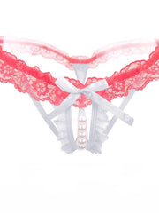 Load image into Gallery viewer, Lace Beads Panties
