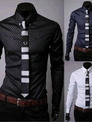 Load image into Gallery viewer, Men&#39;s Fitted Button-Down Shirts
