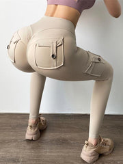 Load image into Gallery viewer, Scrunch Butt Leggings with back &amp; side Pockets
