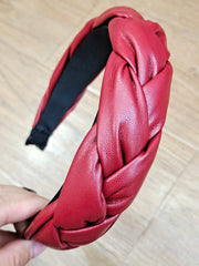 Load image into Gallery viewer, European and American Leather Twist Braid Headband

