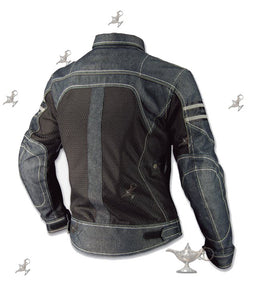 Men Denim Jacket for Motorcycle