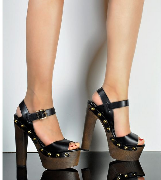 High Heel with Ankle Strap