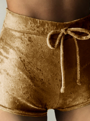 Load image into Gallery viewer,  Velvet Booty Shorts
