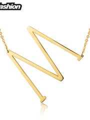 Load image into Gallery viewer, Letter Pendant Necklace
