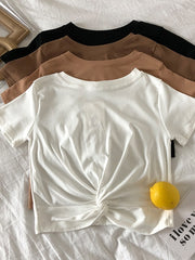 Load image into Gallery viewer, Front Knot T-shirts
