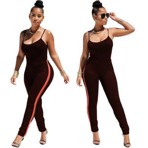 Two Piece Tracksuit w/ Spaghetti Strap Tank Top