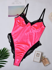 Load image into Gallery viewer, Bodysuit Lingerie With Lace detail
