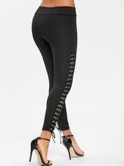 Load image into Gallery viewer, Lace Up Leggings
