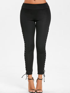 Lace Up Leggings