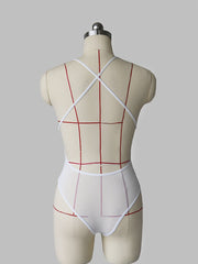 Load image into Gallery viewer, Lace Lingerie Bodysuit
