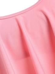 Load image into Gallery viewer, Floral Print U Neck Tankini Set - vendach
