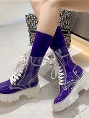 Load image into Gallery viewer, Transparent Boots
