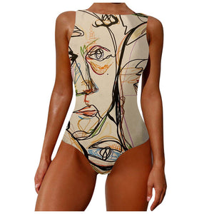 Graffiti Abstract Bodysuit