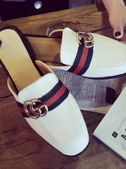 Load image into Gallery viewer, Flat Bottom Slip-on Shoes
