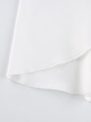 Load image into Gallery viewer, A Tight Ruffled Skirt Suit With A Wavy Edge And A Bare Back
