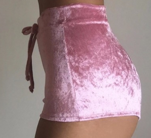  Velvet Booty Shorts