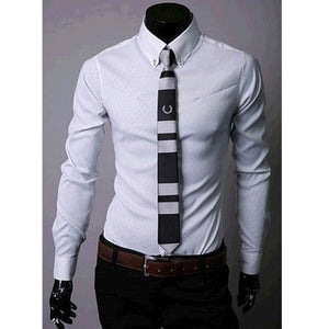 Men's Fitted Button-Down Shirts