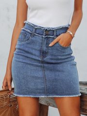Load image into Gallery viewer, Denim Skirt
