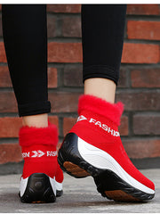 Load image into Gallery viewer, Thick Plush Women&#39;s Sneakers
