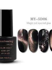 Load image into Gallery viewer, Two-Color Cats-Eye Gel Polish
